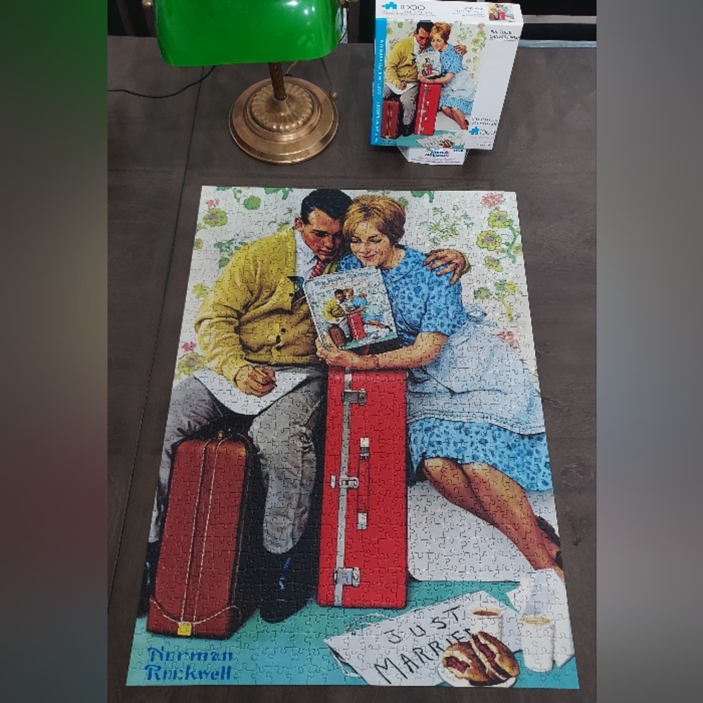 The Newlyweds 1000 Pc Puzzle